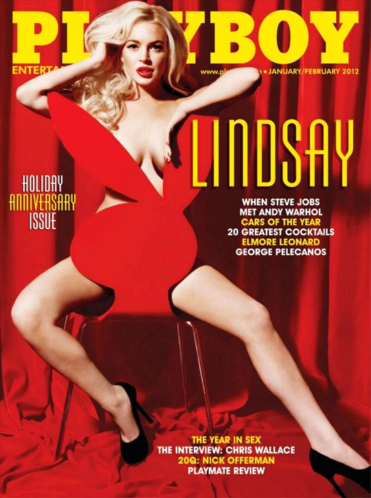 Lindsay Lohan Playboy Shoot 1