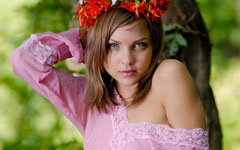 洋ティーン大国ロシアの妖精フルヌード、彼女の名はユリア。