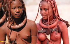 【裸族】ヒンバ族などアフリカの黒人ヌードグラビア ～神からの贈り物～