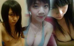 ビビアン・スーに代表される台湾系美少女の自撮りエロ画像集5人分40枚。