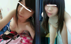 完全にJ○にしか見えない台湾美少女(19歳)のおっぱい綺麗なパイパン自撮りヌード14枚