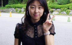 観光デートを楽しむ韓国人女性のホテルヌード画像5枚