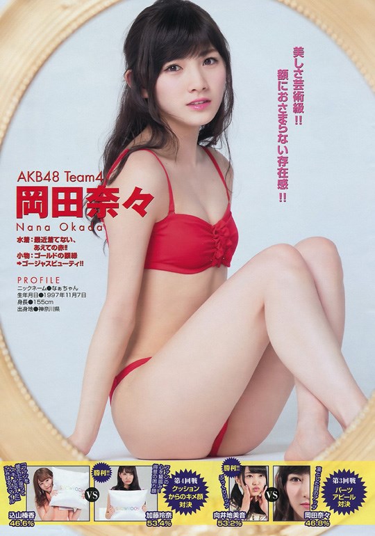 AKB48岡田奈々グラビア画像 41
