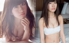 元AKB48石田晴香のバストサイズ以上におっぱい大きそうな水着グラビア画像6枚