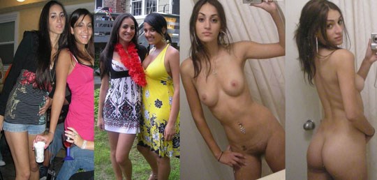着衣と全裸を比較した画像 4